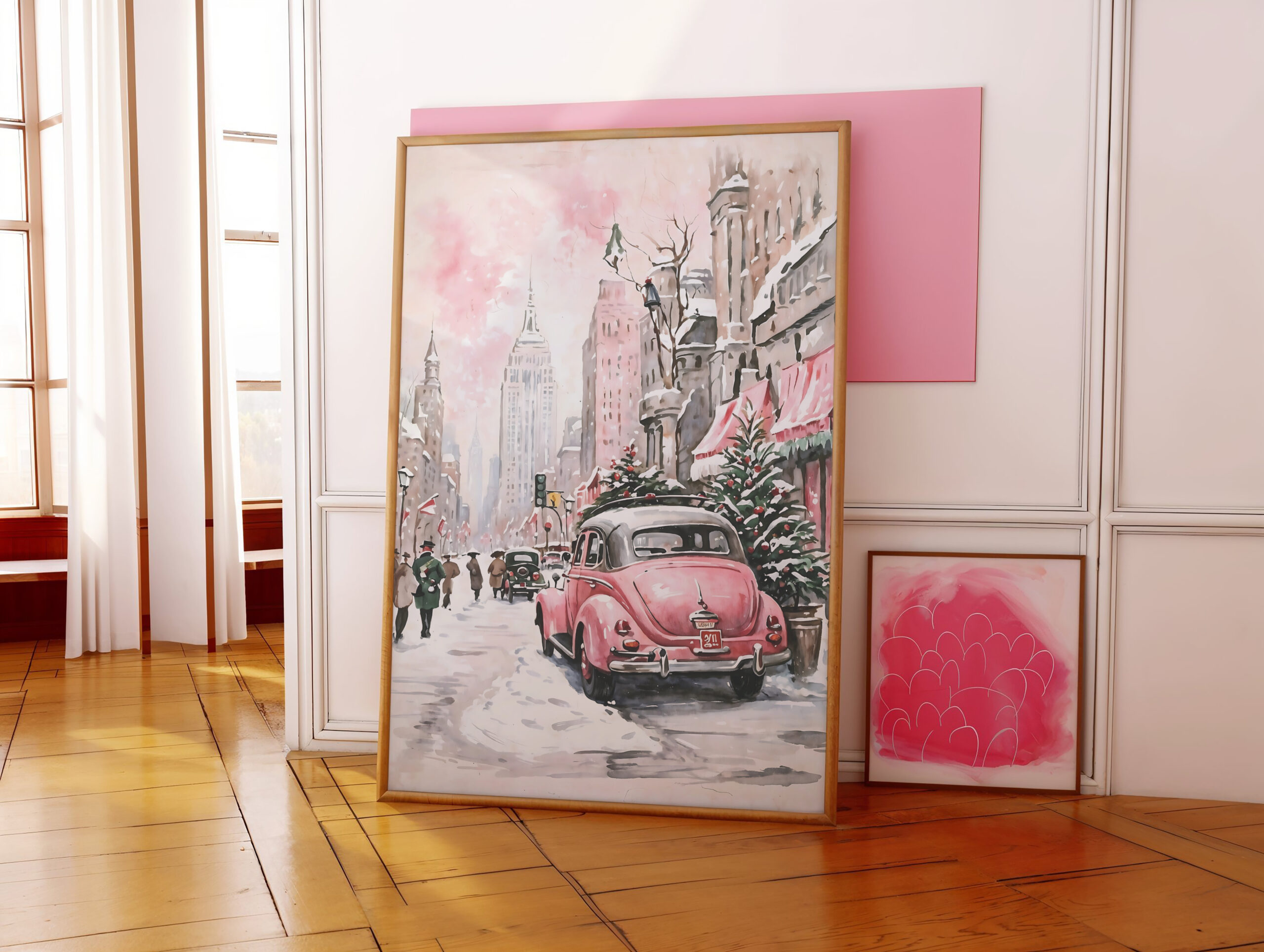 How to Style Nostalgic Art for a Cozy Winter Look